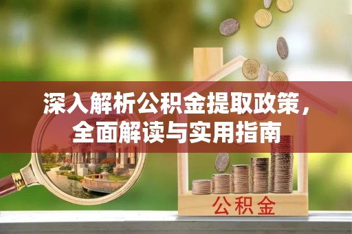 万山深入解析公积金提取政策，全面解读与实用指南