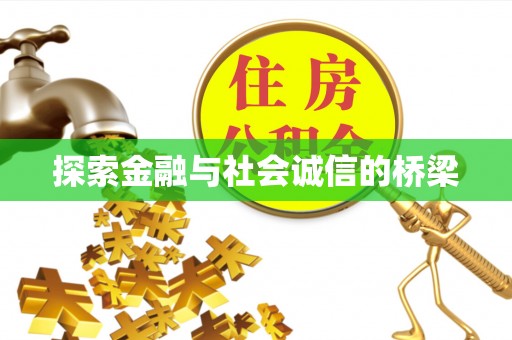 万山探索金融与社会诚信的桥梁