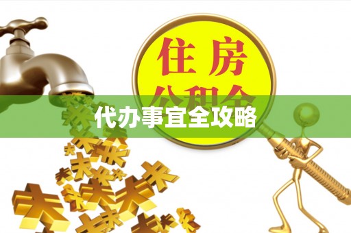 万山代办事宜全攻略